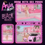 Sala Barbie Beach - Imvu Mercado Negro